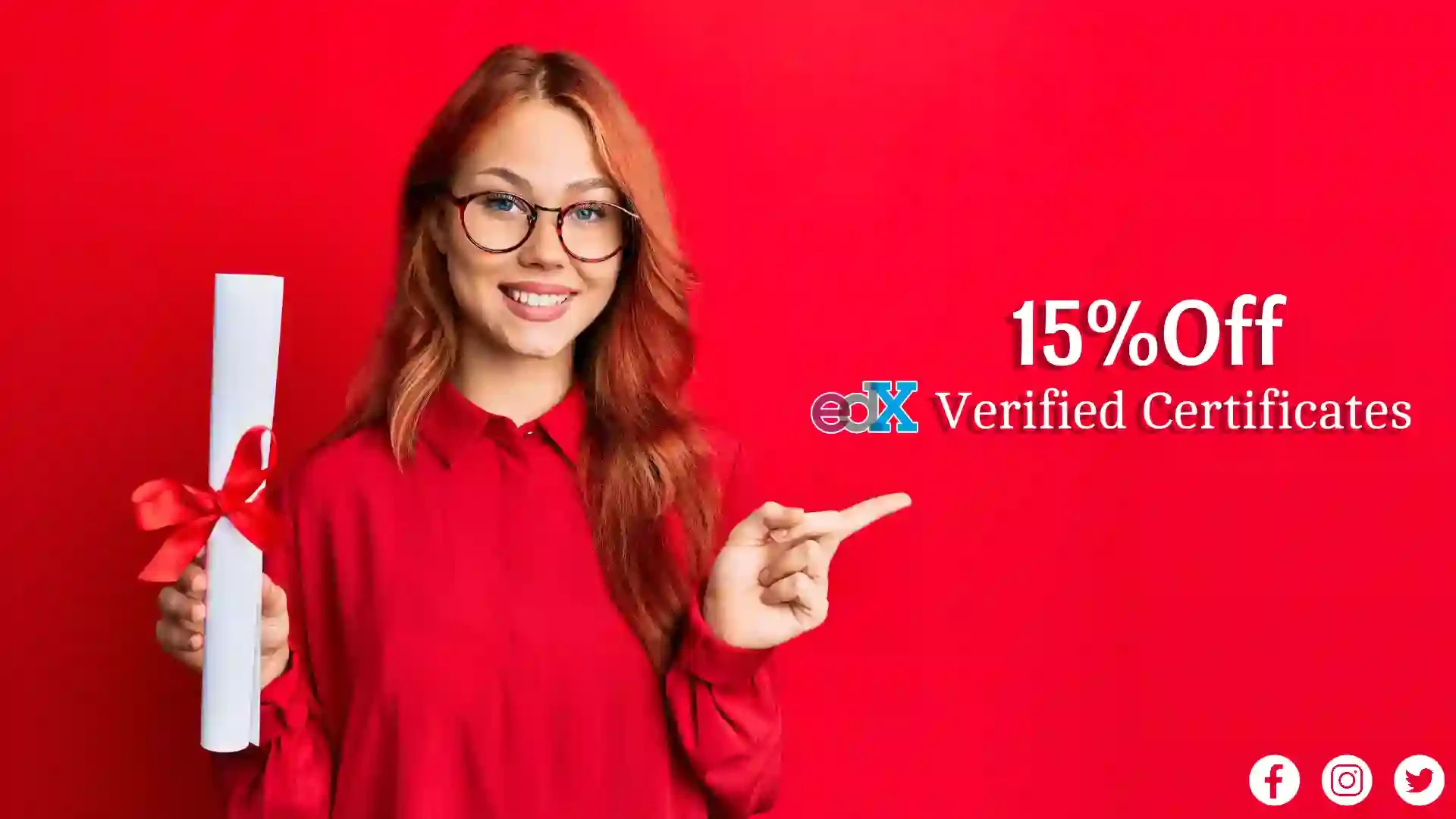 15% Off edX Verified Certificates