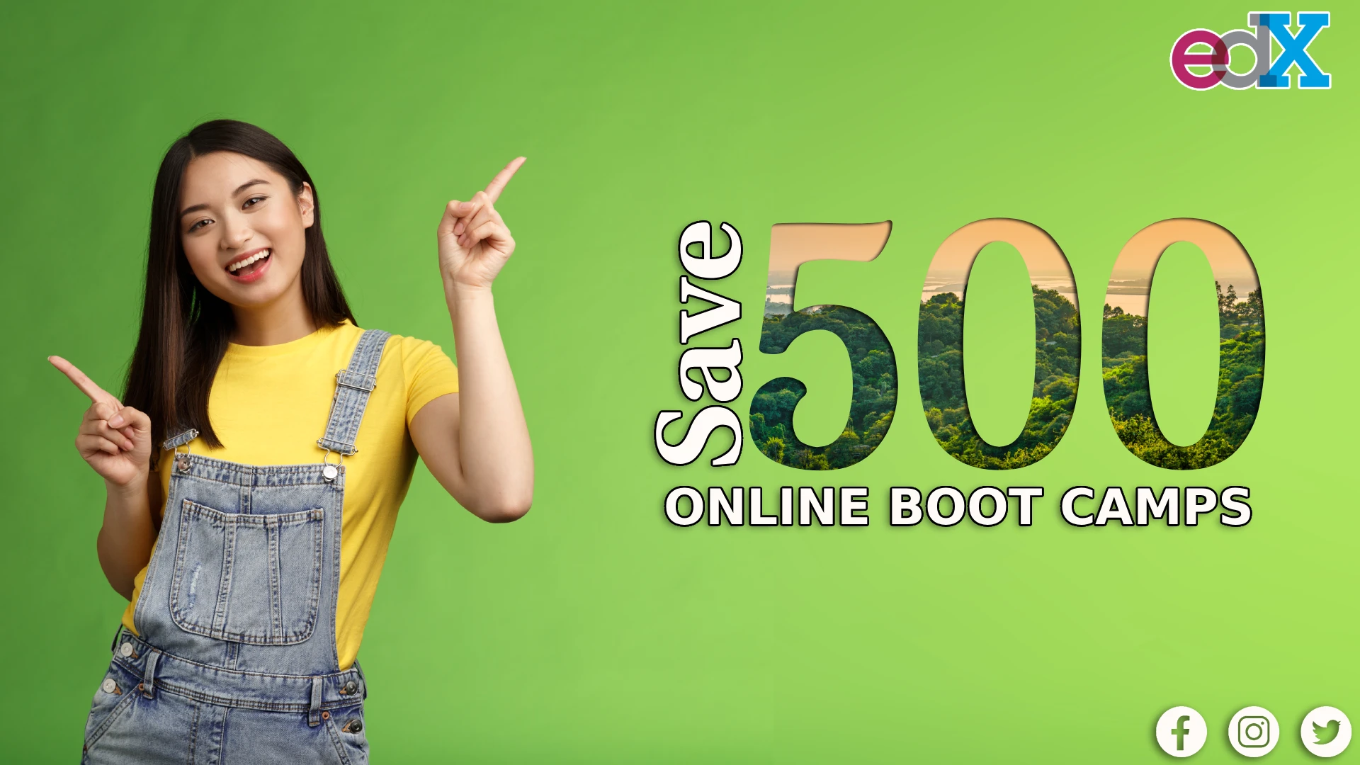 Save $500 on edX Online Boot Camps