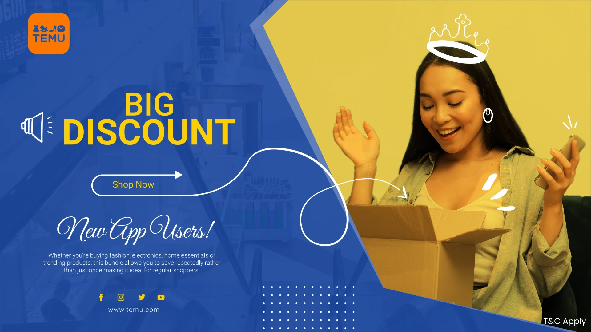 $100 Coupon Bundle for New App Users